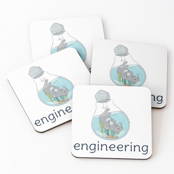 Item preview, Engineering Animal Submerged Inside Light Bulb  designed and sold by EngineeringTees.