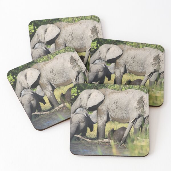 Item preview, Elephant who comes to drink designed and sold by EstelleRossetti.