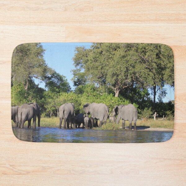 Item preview, Elephant who comes to drink designed and sold by EstelleRossetti.