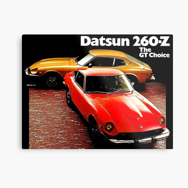 DATSUN 260-Z Metal Print