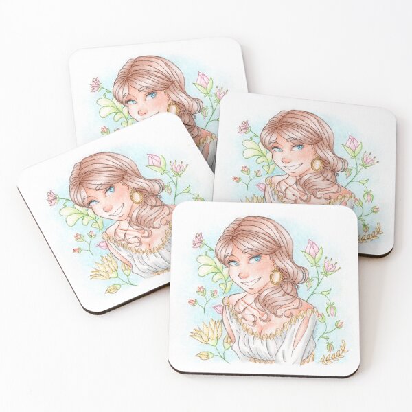 Item preview, Flaminia watercolor designed and sold by Gessy.