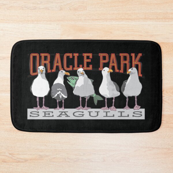 Item preview, San Francisco Seagull (Black) designed and sold by designworksnapa.