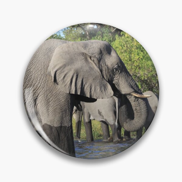 Item preview, Elephant who comes to drink designed and sold by EstelleRossetti.