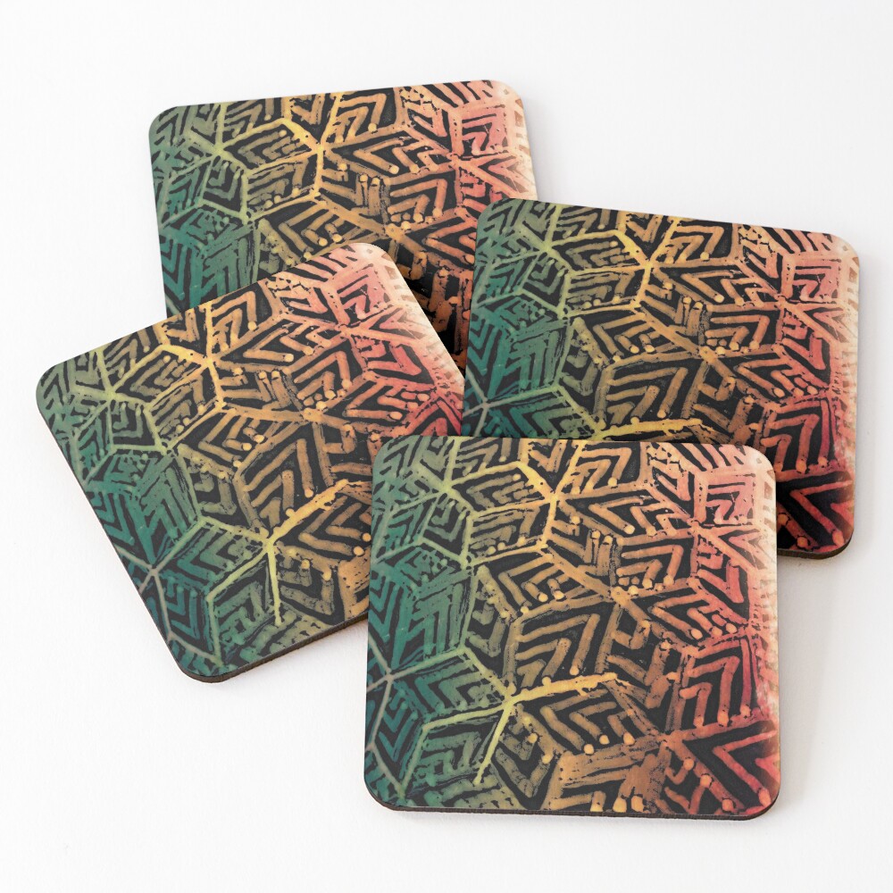 Item preview, Coasters (Set of 4) designed and sold by Eeshajunk1.