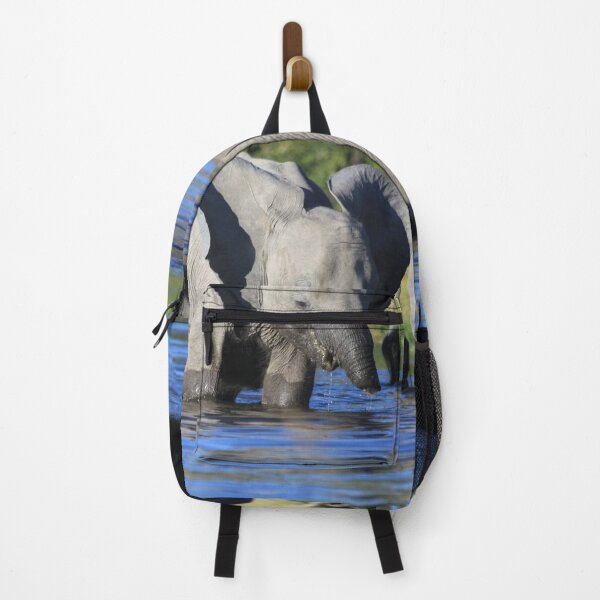 Item preview, Elephant who comes to drink designed and sold by EstelleRossetti.