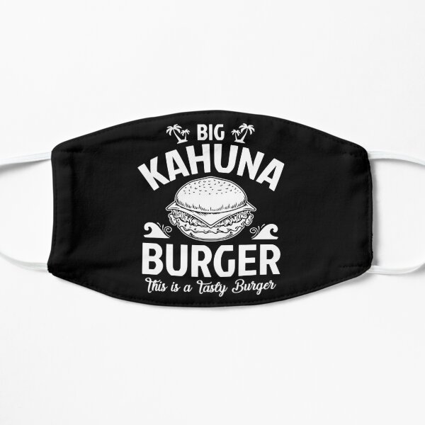 burger Beautiful pulp fiction Say what one more time gift for fans lovers film, best action gift for everyone Flat Mask