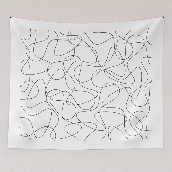 Item preview, Abstract pattern -  black and white. designed and sold by K.S ART.