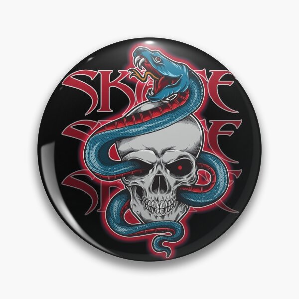 Item preview, Skate Skull Snake designed and sold by printworxx.