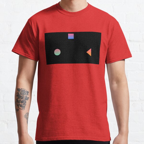 Patterned Colored Geometric Prints Classic T-Shirt