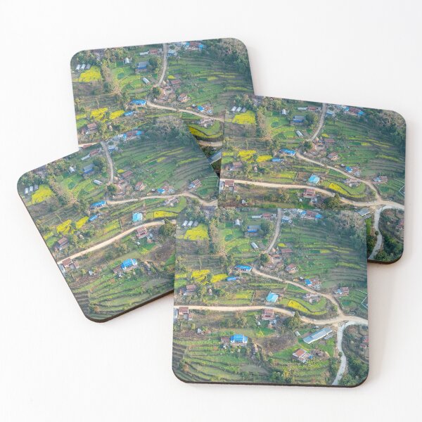 Item preview, Terraced farms from above designed and sold by Nick Kemp.