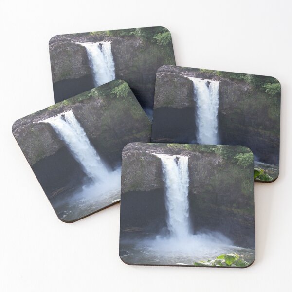 Item preview, Hawaii waterfall tropical paradise scene designed and sold by PatriotMerchArt.
