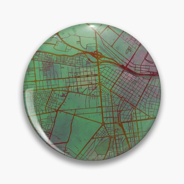 Item preview, Lima Peru Street Map Green Planet designed and sold by IvonDesign.