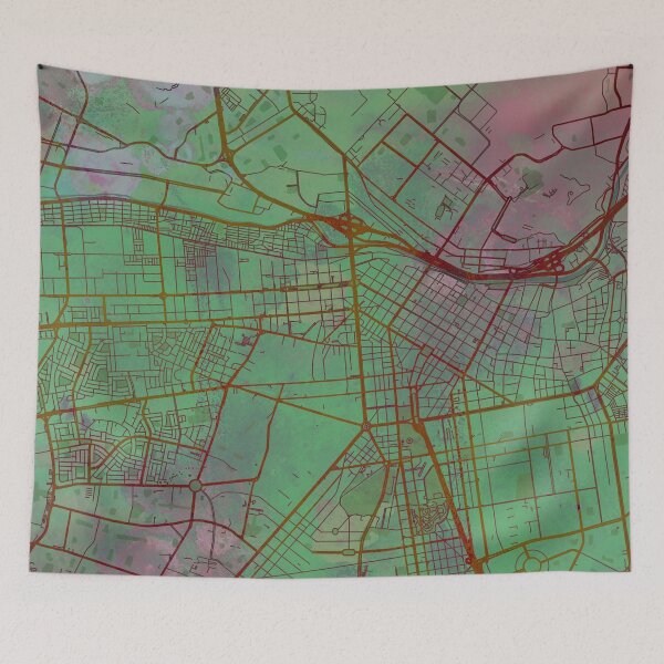 Item preview, Lima Peru Street Map Green Planet designed and sold by IvonDesign.