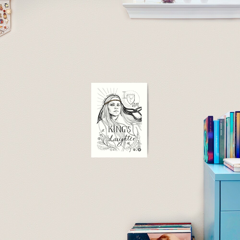A King's Daughter Art Print