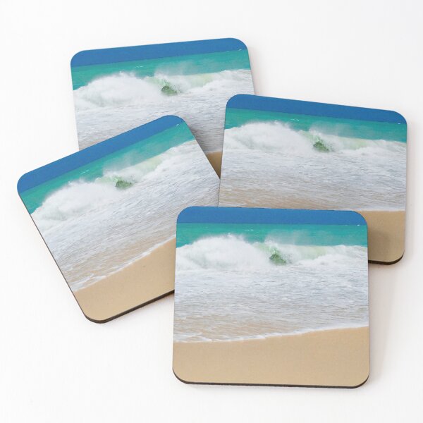 Item preview, Aruba blue waves crashing tropical beach paradise designed and sold by PatriotMerchArt.