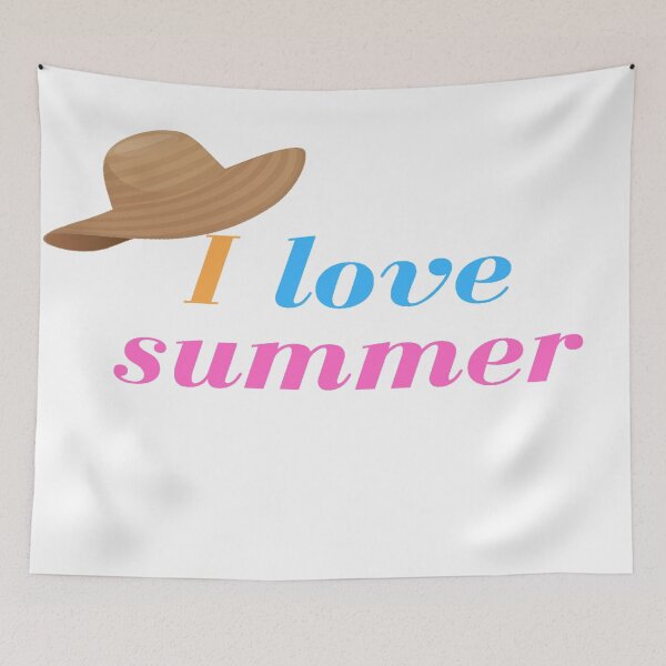 Item preview, I love summer designed and sold by ExploreStore.