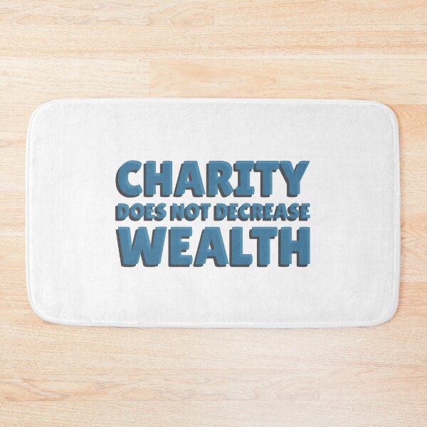 Item preview, Charity Does Not Decrease Wealth designed and sold by greenchimp.
