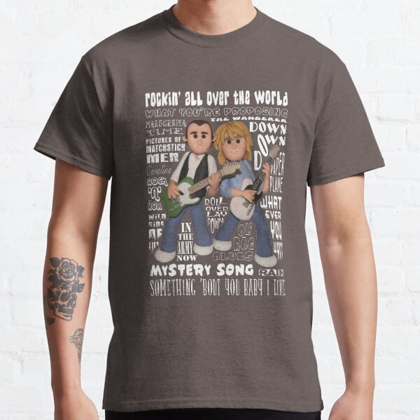 Status Quo francis rossi Shirt Choose Your Size S//M//L//XL Original Designs