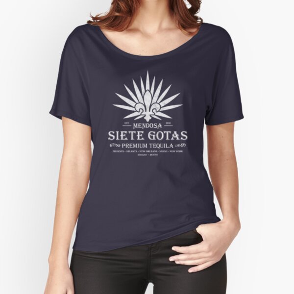 Queen Of The South - Siete Gotas Dark Variant Relaxed Fit T-Shirt