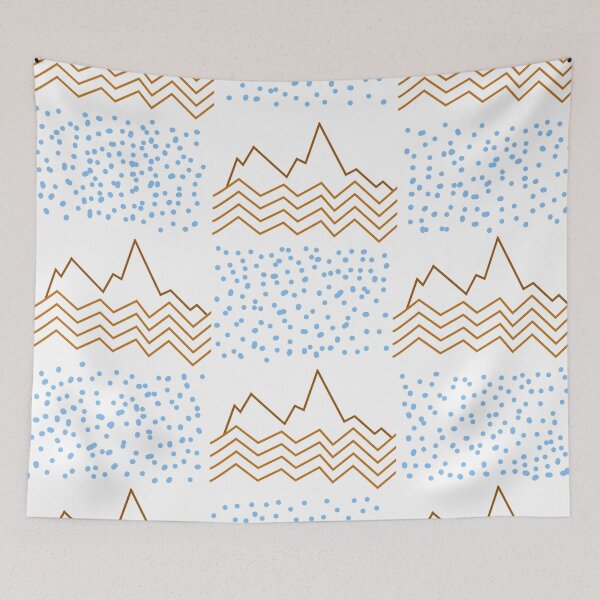 Item preview, Mountain Wilderness Pattern Design designed and sold by Cuttlefiiiish.