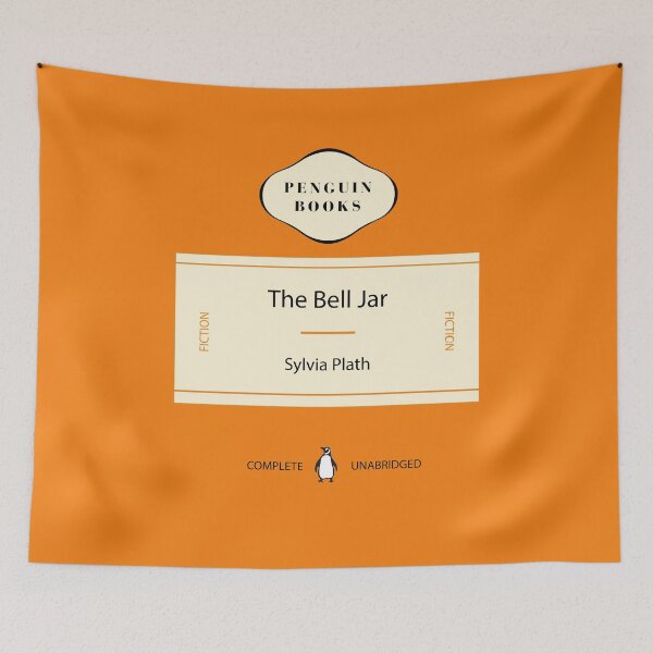 Item preview, The Bell Jar by Sylvia Plath Penguin Classic Cover designed and sold by Davology.