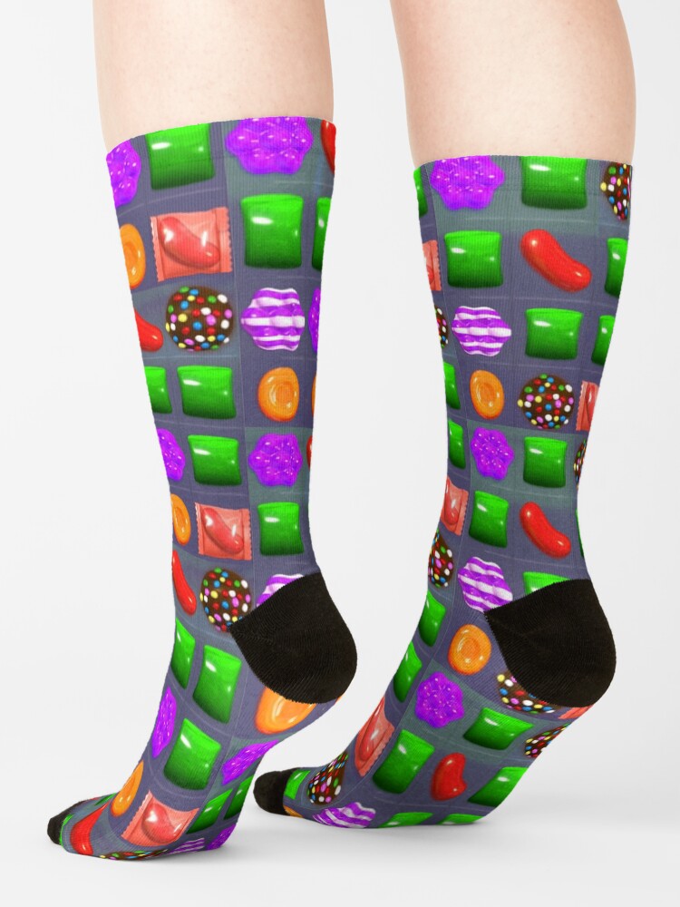"Candy Combo Candy Crush" Socks for Sale by km83 Redbubble