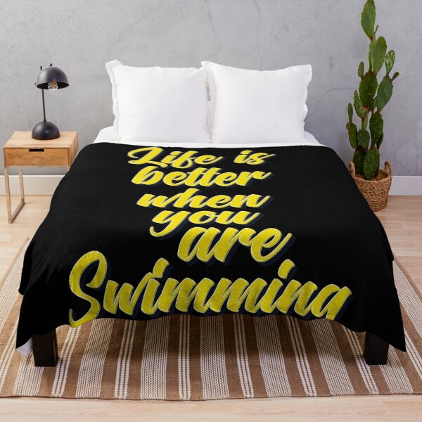 Item preview, Life is Better When You Are Swimming designed and sold by ProjectX23.