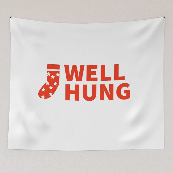 Item preview, WELL HUNG - CHRISTMAS - JOY - HUNG - CELEBRATION designed and sold by Tropical Blood.