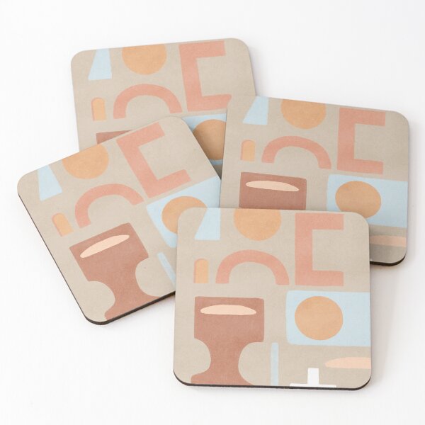 Item preview, Flat space - abstract shapes designed and sold by Lola Terracota.