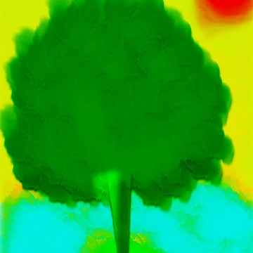 Artwork thumbnail, The Tree Abstract Design by vineeth