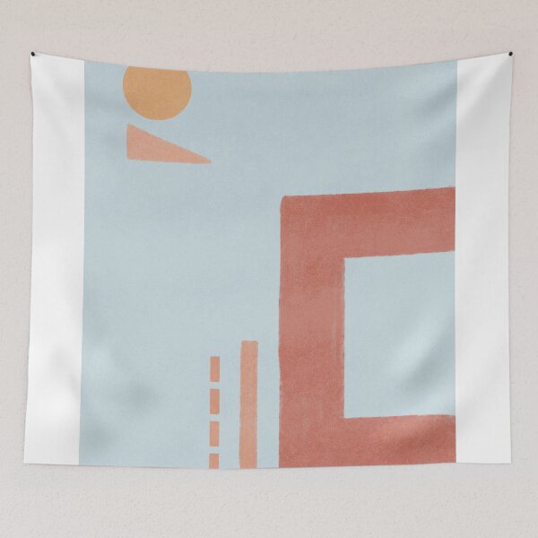 Item preview, About to fall - abstract geometric style #46 designed and sold by Lola Terracota.