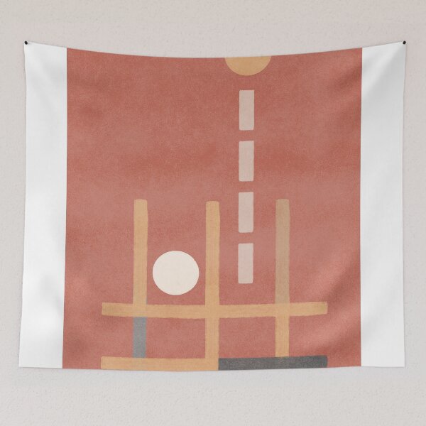 Item preview, Falling and bouncing - geometrical terracotta design #46 designed and sold by Lola Terracota.