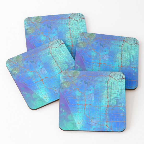 Item preview,  Los Angeles California Street Map designed and sold by IvonDesign.