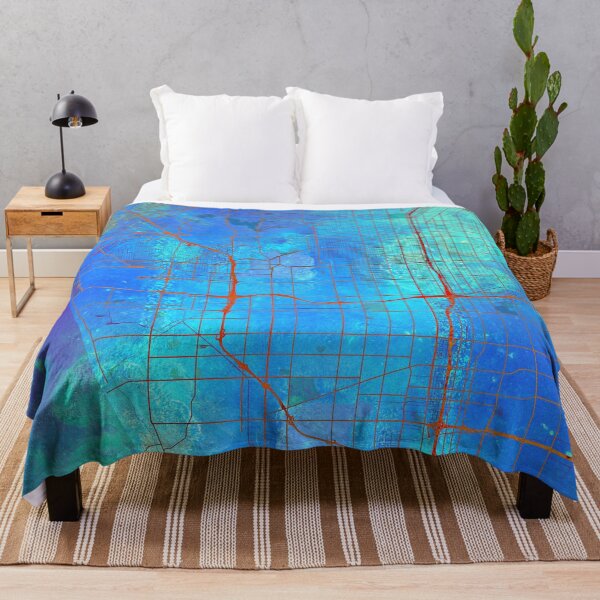 Item preview, Los Angeles California Street Map designed and sold by IvonDesign.