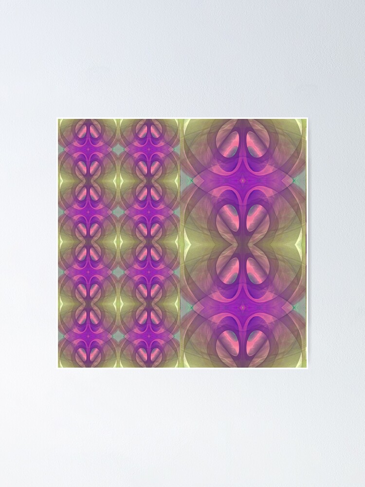 Thumbnail 1 of 3, Poster, pattern designed and sold by Hana777.