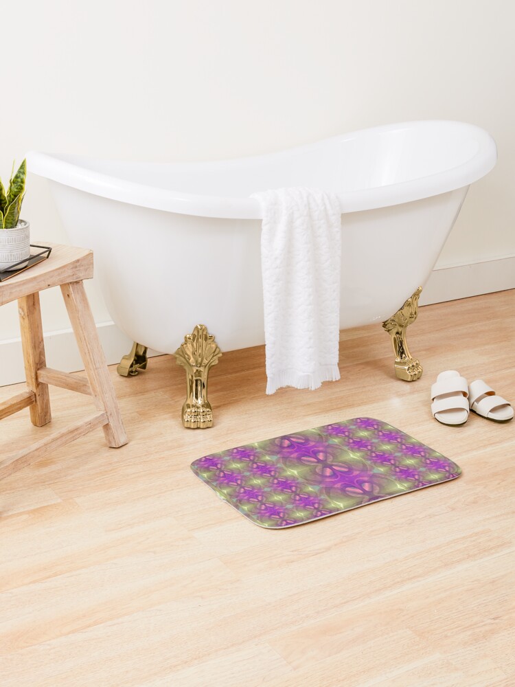 Thumbnail 2 of 6, Bath Mat, pattern designed and sold by Hana777.