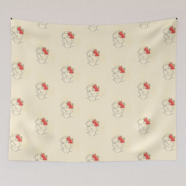 Item preview, Henri Matisse with flower designed and sold by atelleene.