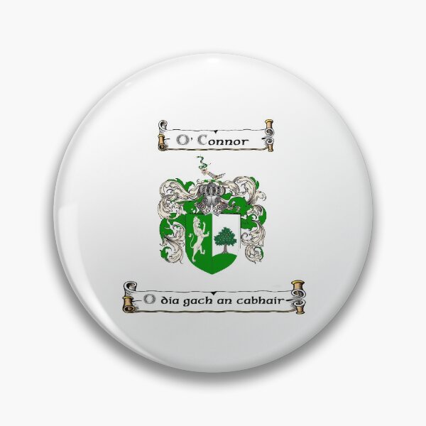 Item preview, O'Connor Family Crest and Motto designed and sold by Hibernia29.