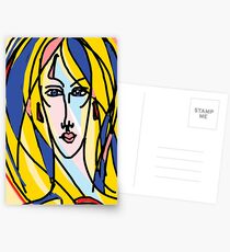 Elongated Elegance Postcards