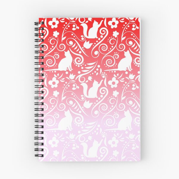 Item preview, Cat and Flowers - Flamingo designed and sold by CreativityRoams.