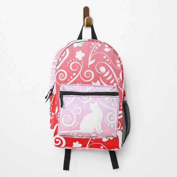 Item preview, Cat and Flowers - Flamingo RS designed and sold by CreativityRoams.