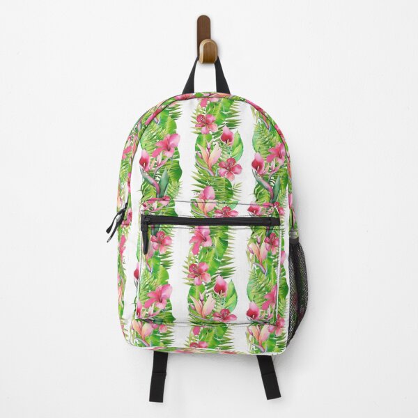 Item preview, Luscious Tropical Plants In Stripes designed and sold by artsandsoul.