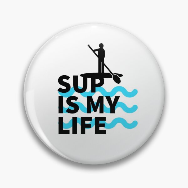 Artikelvorschau, SUP IS MY LIFE - PADDLE SURFING - SUP - STICKERS - PADDLE SURF - SUPING entworfen und verkauft von Tropical Blood.