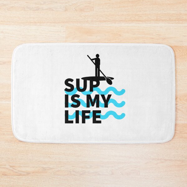 Artikelvorschau, SUP IS MY LIFE - PADDLE SURFING - SUP - STICKERS - PADDLE SURF - SUPING entworfen und verkauft von Tropical Blood.