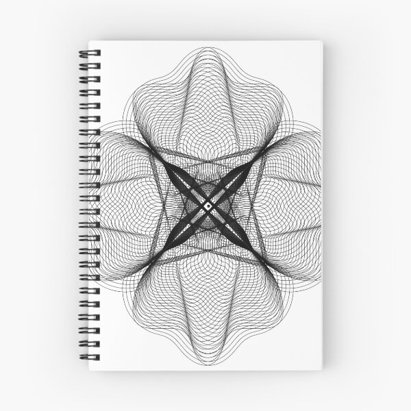 Item preview, Graphical Lines Forming Cross Flower designed and sold by EngineeringTees.