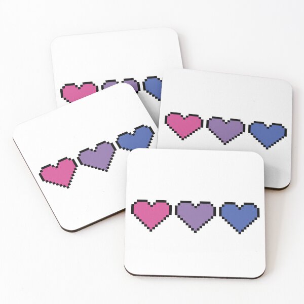 Item preview, Bisexal Pixel Haert designed and sold by autlu.