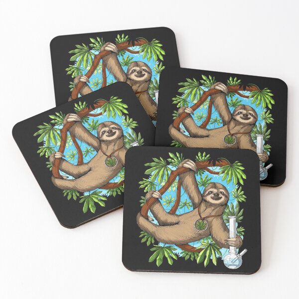 Item preview, Sloth Weed Stoner designed and sold by underheaven.