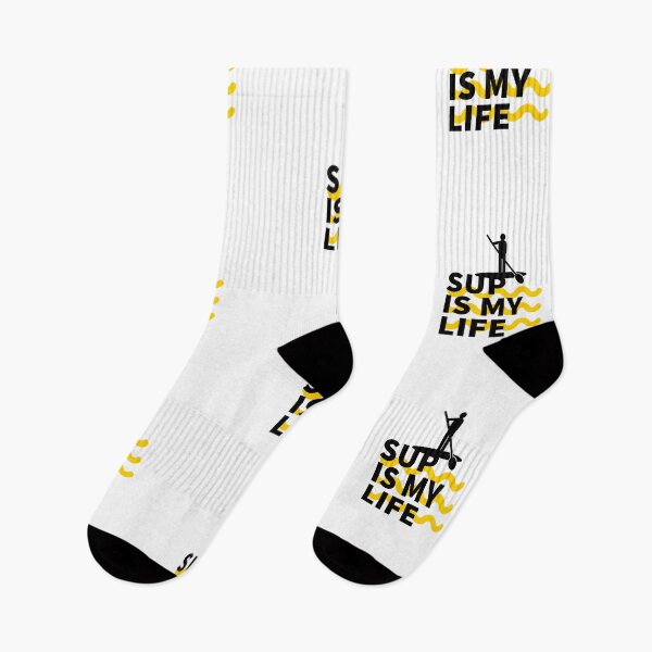 Item preview, SUP IS MY LIFE - YELLOW - PADDLE SURFING - STAND UP PADDLE - PADDLE SURFING  designed and sold by Tropical Blood.
