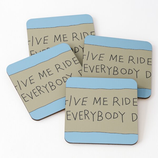 Item preview, Give me ride or everybody dies sign designed and sold by thebcarts.