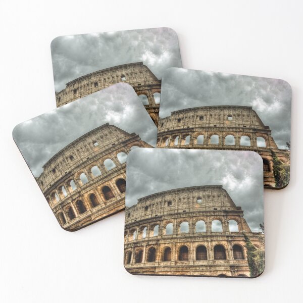 Item preview, The Colosseum In Rome Moody Sky designed and sold by Paul Thompson Photography.